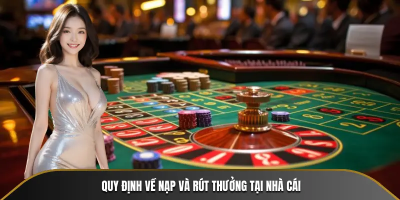 Quy định về nạp và rút thưởng tại nhà cái